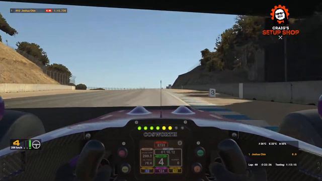 iRacing - 20S4 - Indy Pro 2000 PM-18 - Indy Pro 2000 - Laguna Seca - JC смотреть онлайн