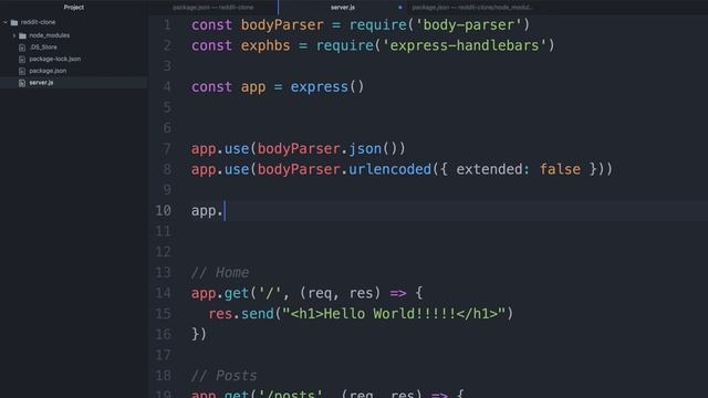 05 node express setup middleware смотреть онлайн
