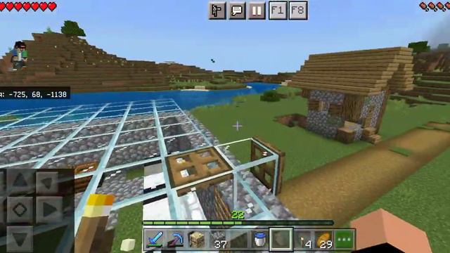 Я ПОСТРО... ИЛИ ВОССТАНОВИЛ ДЕРЕВНЮ-№5/Снежок Майнкрафт