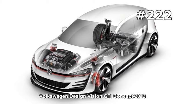 #222. Volkswagen Design Vision GTI Concept 2013 (Концепт и тюнинг) смотреть онлайн
