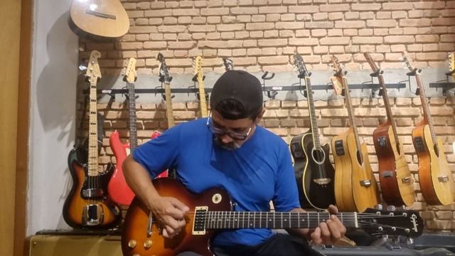 LOJA 4 HANDS Guitarra Epiphone Les Paul LP100 Cherry Burst Episódio 2 de 4 смотреть онлайн