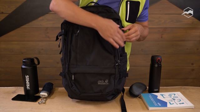 Рюкзак Jack Wolfskin Trooper Black. Обзор за 60 секунд смотреть онлайн
