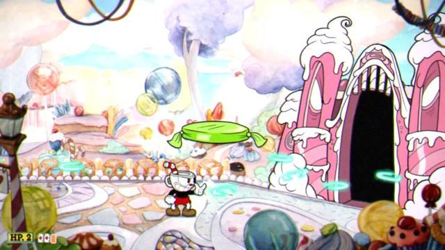 Прохождение - Cuphead. Баронесса фон Бон Бон. смотреть онлайн