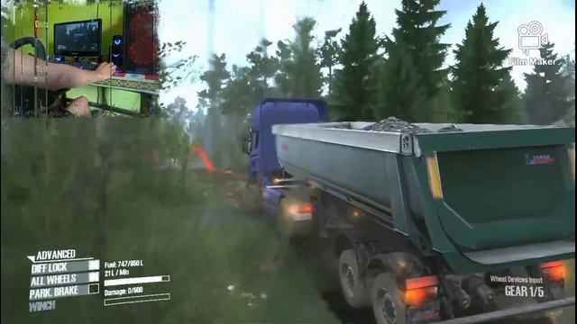 Mudrunner v 17 (Gtx 750 2 Gb Max Setting 720p) monitor not Competible on 1080p/Mod Map 32x32 смотреть онлайн