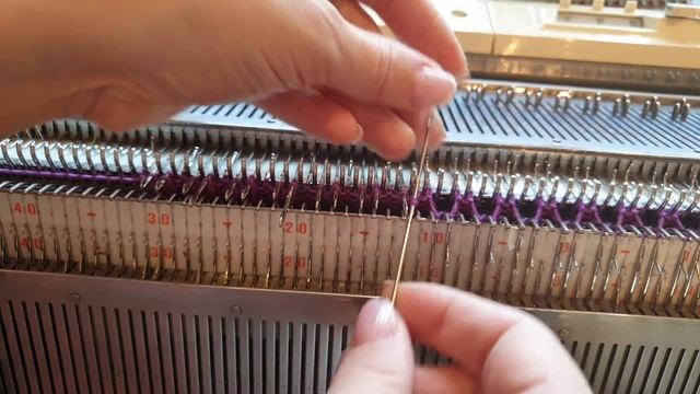 Переход от резинки на кулирную гладь смотреть онлайн