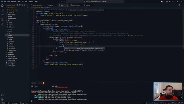 Tauri Features: Making Your Own CLI смотреть онлайн