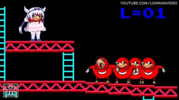Uganda Knuckles vs Donkey Kong