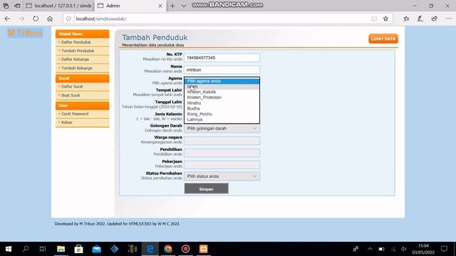 Aplikasi Pembuatan Surat Keterangan Desa Berbasis Web смотреть онлайн