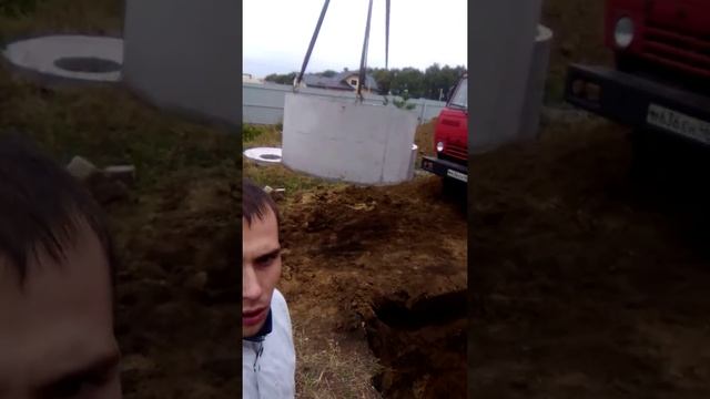 Монтаж переливного септика смотреть онлайн