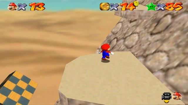 SUPER MARIO 64: THE GREEN STARS (Прохождение на Русском) #16 - Мины и Скалы смотреть онлайн