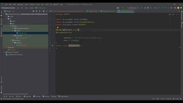 Lecture4: Cucumber with Junit runner to bind feature files with stepDefs смотреть онлайн