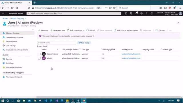 Manage users in Azure Active Directory. Grant access to users using Role based access control (RBAC смотреть онлайн