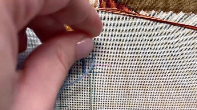 Живой процесс вышивки #98 Слушаем "Властелин Колец" смотреть онлайн