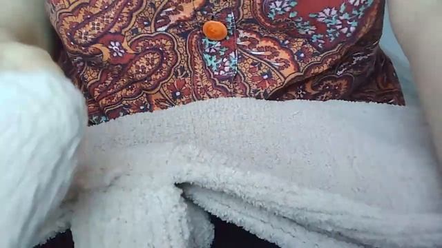 Вязание спицами Декоративная подушка Кот Баюн. смотреть онлайн