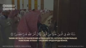 Чтец: Мухаммад Аль-Люхайдан Сура 33 Аль-Ахзаб (Союзники) аяты 35-48 Красивое чтение Кур'ана!