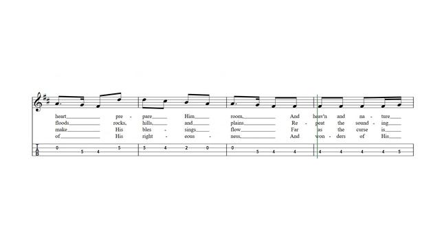 Joy to the World Mandolin Tab смотреть онлайн