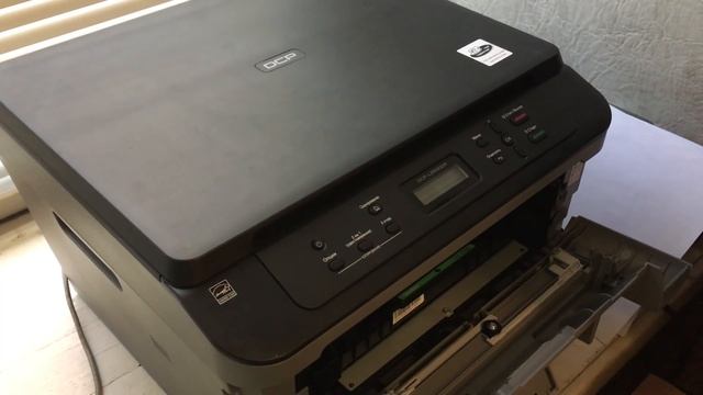 Brother DCP-L2500dr Сброс счетчика. Drum reset. Сброс сообщения нет тонера смотреть онлайн