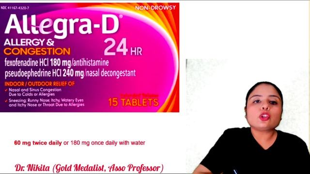 Allegra Tablet uses in Hindi | Why Allergy Medicine are Drowsy ? Anti-Histaminic смотреть онлайн