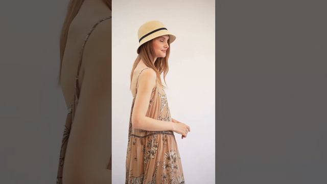 WY6-1 FABRETTI Шляпа жен. целлюлоза/полиэстер