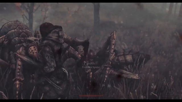 Skyrim: Fucking up some Frostbite Spiders смотреть онлайн