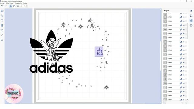 Incrustar una imagen en otra con Scanncut Brother смотреть онлайн