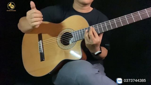 Review guitar Classic Flamenco Jx 35 pro. EQ kết nối bluetooth có hiệu ứng. SOUND HIT MUSIC смотреть онлайн