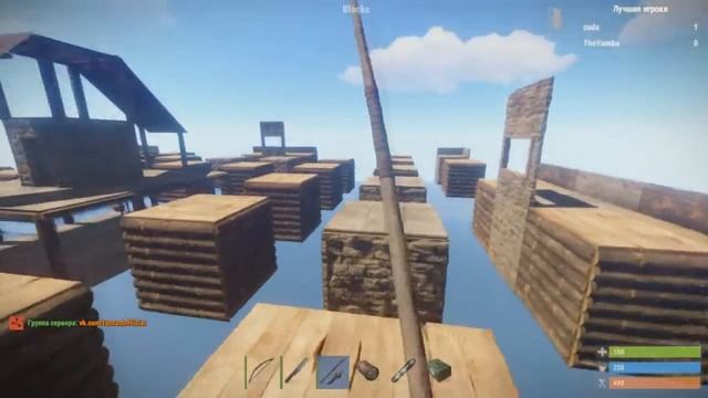 КАК НАУЧИТЬСЯ СТРЕЛЯТЬ ИЗ ЛУКА В RUST!В КОНЦЕ ОТКРЫЛ 2 МЕШКА. смотреть онлайн