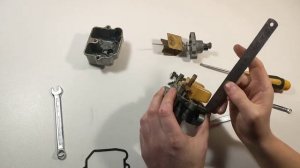 Карбюратор К-62В регулировка, разборка и сборка