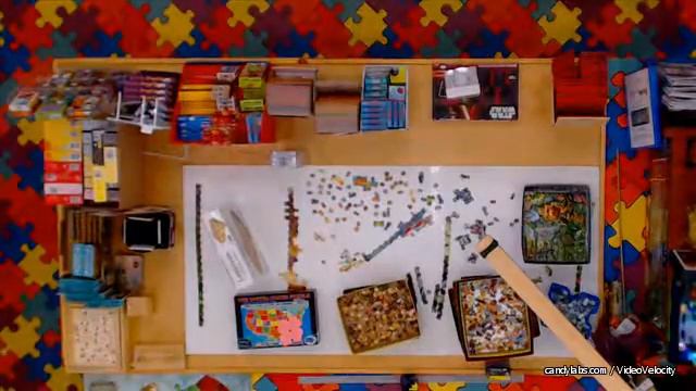 Day 795 August 5 2016 – “Wildlife” 33600 pc World’s Largest Jigsaw Puzzle Assembly смотреть онлайн
