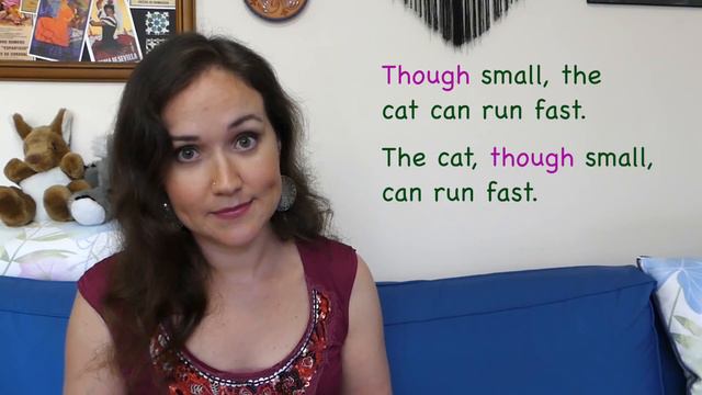 How to use THOUGH correctly | English Grammar смотреть онлайн