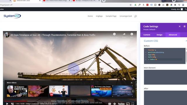 Divi Theme Autoplay Video With Text Overlay And Link ? смотреть онлайн