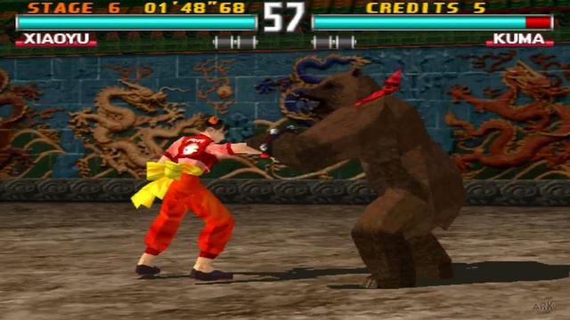 Xiaoyu uses Heihachi's moves Tekken 3 смотреть онлайн