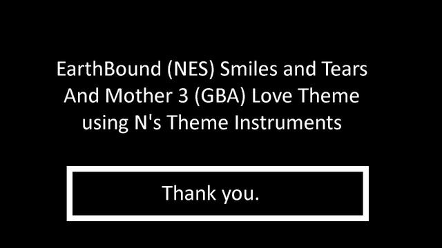Smiles and Tears, and the Love Theme using N's Theme Instruments смотреть онлайн