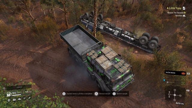 SnowRunner CZ/SK, PS 5, mod mapa Evans Head, 10 смотреть онлайн