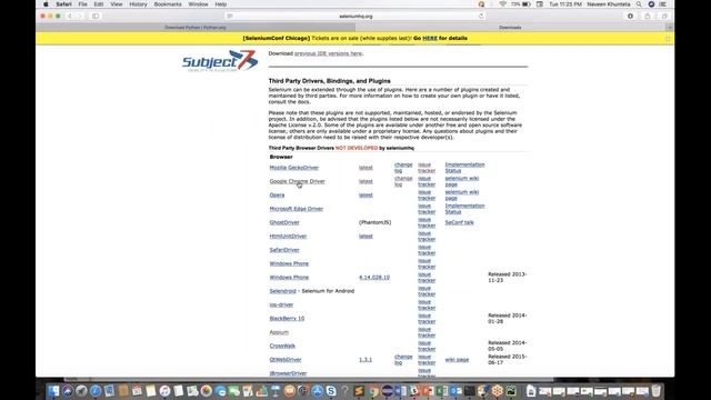 Selenium WebDriver with Python - Part 1 смотреть онлайн