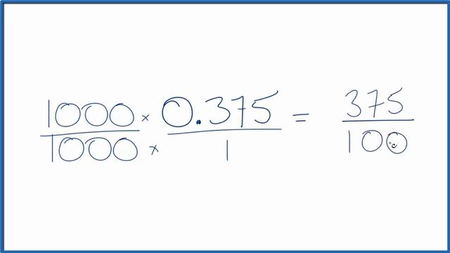 Write 0.375 in Fraction Form (simplified) смотреть онлайн