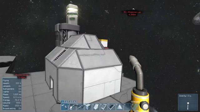 Let's Play Space Engineers - Episode 06 'Factory building' смотреть онлайн