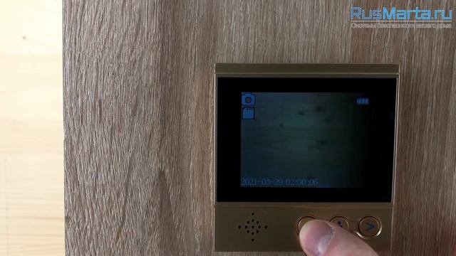 Видеоглазок в дверь с записью на SD карту и звонком Ps-PDV11 смотреть онлайн