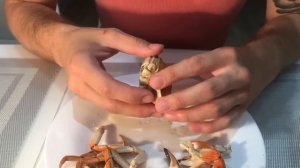 Как правильно есть крабов / Что можно есть в крабах