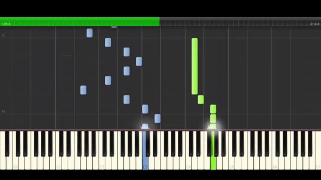 The giver Rosemary's theme on synthesia ( free sheet music ) смотреть онлайн