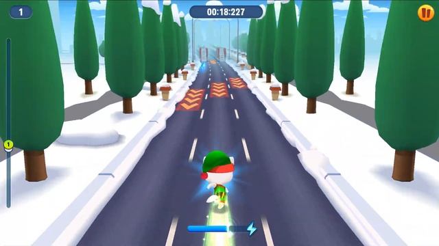 Говорящий Том бег за Золотом #32 Новогодняя Эльфа Анджела принимает Эстафету у Санты ТОМА! смотреть онлайн