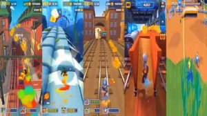 Subway Surfers 2 Hoverboard Heroes VS Subway Surfers Copenhagen Oxford Underwater Subway Surfers Ta