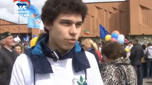 Праздник 1 мая в Казани. Туран Гатауллин. 01.05.12 смотреть онлайн