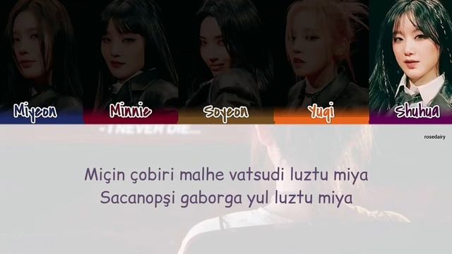 (G)I-DLE-"TOMBOY"-|Kolay okunuş| смотреть онлайн