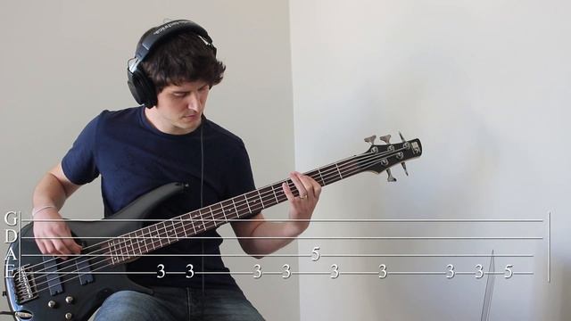Panic! At The Disco - Golden Days (Bass Cover with tab) смотреть онлайн