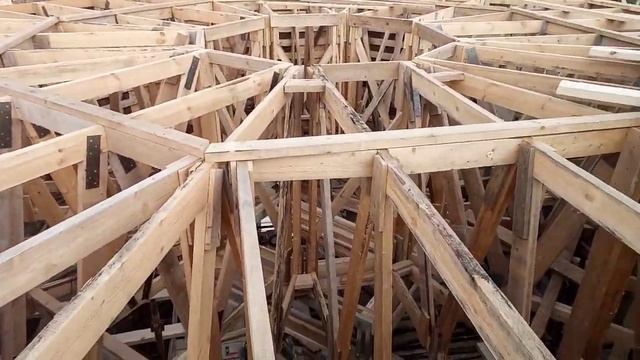 восьмигранник,основа купола из бетона смотреть онлайн