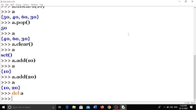 Add,Delete and Join methods in Set Datatype PART -26#Python in tamil#python basics#.add()#.remove() смотреть онлайн