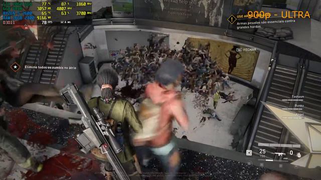 World War Z | GTX 1060 6GB + Ryzen 5 2600 | 1080p | 900p | 720p смотреть онлайн