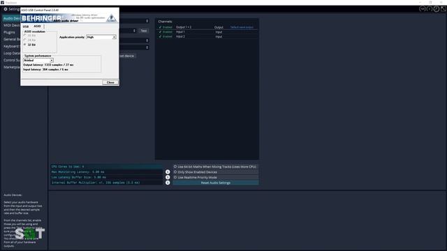 Behringer UMC22 Driver Setup - Behringer USB Audio Interface смотреть онлайн