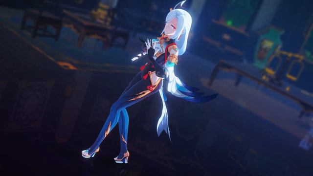 【MMD Genshin Impact】LOST IN PARADISE【Shenhe】 смотреть онлайн